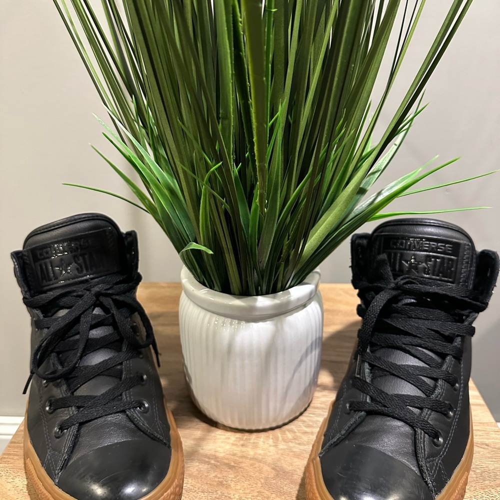 Converse Black and Brown Sneakers